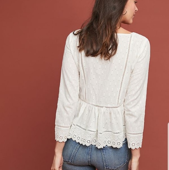 Anthropologie Meadow Rue Edelyn Blouse (Sold Out!) - Picture 2 of 4